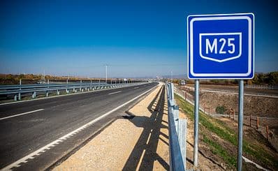 Approaching Eger by car