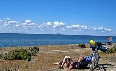Biking on Öland