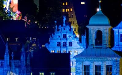 Blaue Nacht